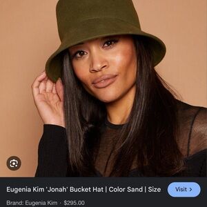 Eugenia Kim Jonah Olive 🫒 Green Wool Hat